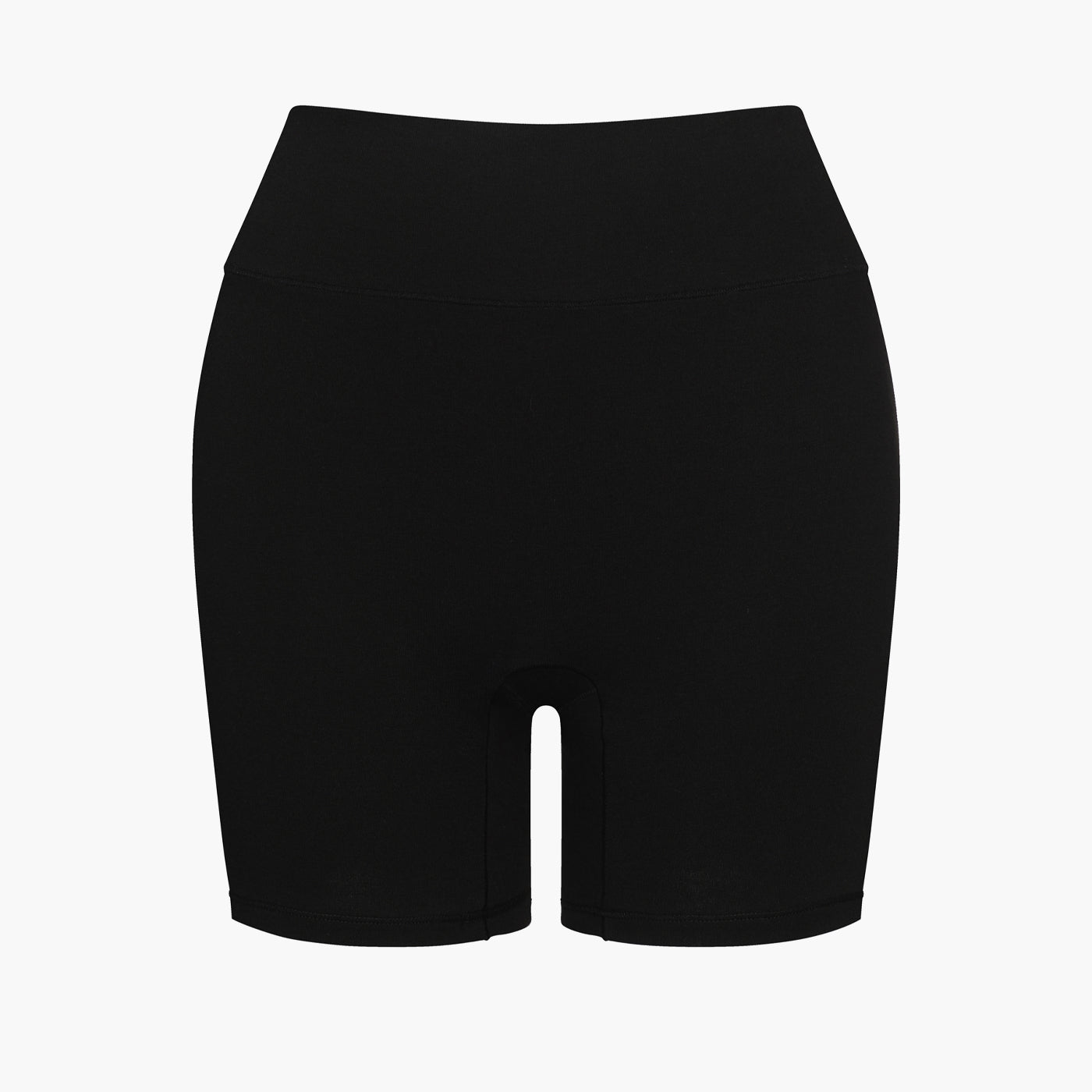 Baumwoll Shorts mit hohem Bund