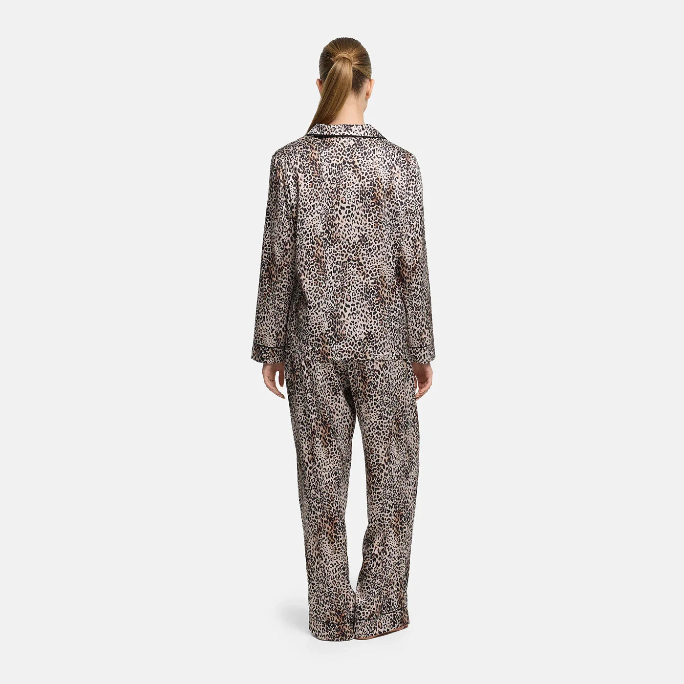 Satin Pyjamahemd - 8
