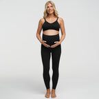 Nahtlose Umstandsleggings mit hohem Bund - 2
