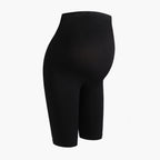 Nahtlose Umstandsshorts mit hohem Bund