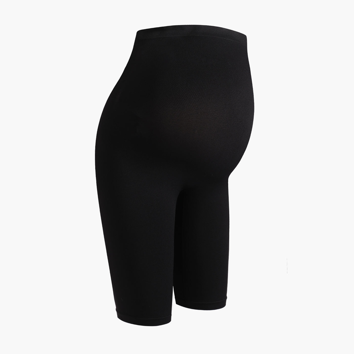 Nahtlose Umstandsshorts mit hohem Bund