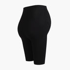 Nahtlose Umstandsshorts mit hohem Bund - 4