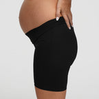 Nahtlose Umstandsshorts mit hohem Bund - 7