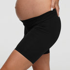 Nahtlose Umstandsshorts mit hohem Bund - 8